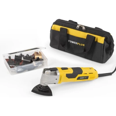 Afbeelding van Powerplus Oscillerende multitool POWX1348 450W Veelzijdige met 35 acc. gereedschap, set