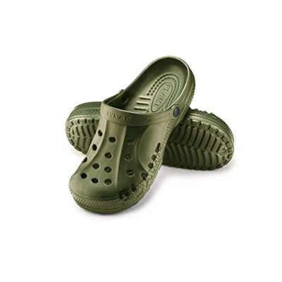 Afbeelding van ESTRO Klompen Heren Tuinklompen Dames Unisex Sanitaire Tuinschoenen Gom Schoenen Zomer A78 (45, Groen)