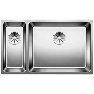 Afbeelding van Blanco Andano dubbele spoelbak bak rechts 500/180 U onderbouw 522989