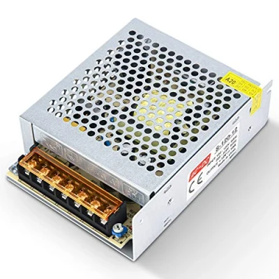 Afbeelding van Kingwen schakelende voeding 12V 10A adapter transformator 120W LED transformator, voor strips, AC 100V / 240V naar DC 120W.