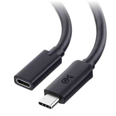 Afbeelding van Cable Matters 20 Gbps USB 4 verlengkabel 1,0 m, (USB C verlengkabel/USB verlengkabel/type verlengkabel) 1 m
