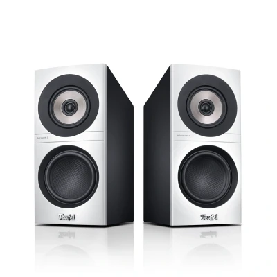 Afbeelding van Teufel Definion 3S high definition stereo boekenplank speakers, wit zwart