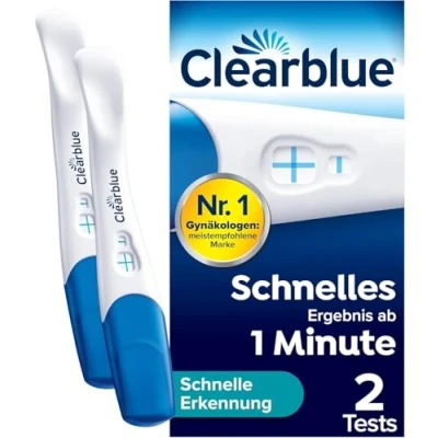 Afbeelding van Clearblue zwangerschapstest, snelle detectie, 2x meer dan 99% betrouwbaar met FloorguardTM Technology, resultaat binnen 1 minuut