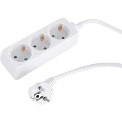 Afbeelding van Q Link Stekkerdoos 3v Elektra 1.5 m Wit