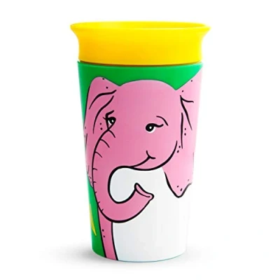 Afbeelding van Munchkin Miracle 360 WildLove drinkbeker, 266 ml, olifant
