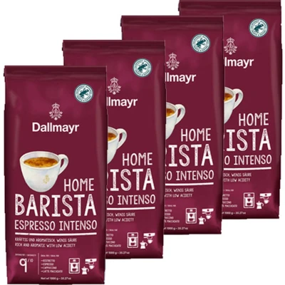 Afbeelding van Dallmayr Home Barista Espresso Intenso koffiebonen 4 x 1 kilo
