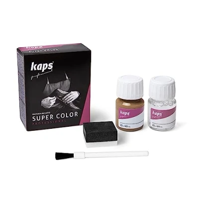 Afbeelding van Kaps super color leer &amp; kunstleer verf inc.cleaner (166) Kameel 25ml