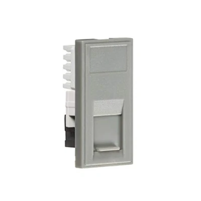 Afbeelding van RJ45 Outlet Module 25 mm x 50 in Grijs