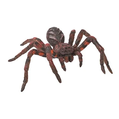 Afbeelding van Bullyland 68430 speelfiguur Wolfsspinne, ca. 13 cm grote dierenfiguur, detailgetrouw, PVC vrij, ideaal als klein geschenk voor kinderen vanaf 3 jaar
