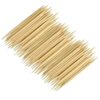 Afbeelding van PARENCE. Set van 1000 bamboe tandenstokers dagelijks gebruik, mondhygiëne, plectrums voor aperitief bulkdoos