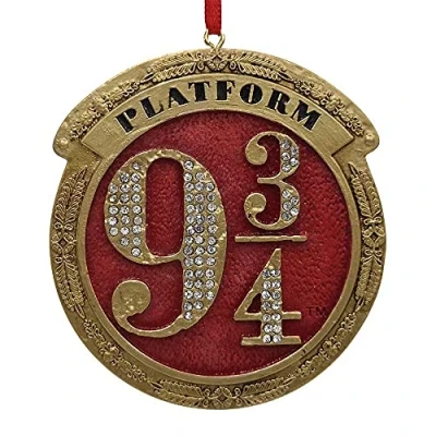 Afbeelding van Nemesis Now Harry Potter Trein Platform 9 3/4 Hangende Kerstboomversiering 8.2cm