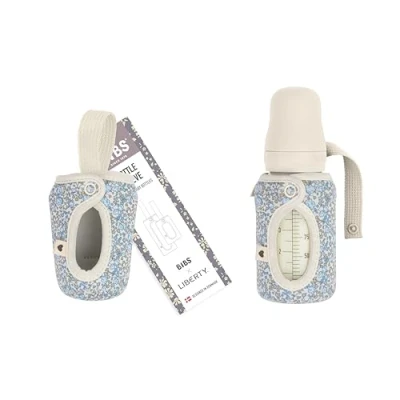 Afbeelding van Bibs x Liberty babyflessenhoes klein 110 ml neopreen beschermhoes voor flessen Print Design, Small, Capel Ivoor