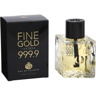 Afbeelding van Real TimeFijn Goud 999.9 Voor Mannen Eau de Toilette Spray 100ml