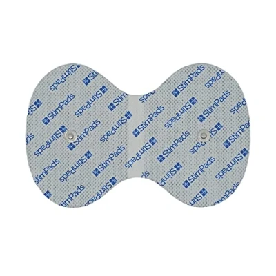 Afbeelding van StimPads Sixpack TENS EMS Elektrode (1) 95 x 150 mm met dubbele 2 pin aansluiting Goede hechting en geleiding Betrouwbare kwalitatief hoogwaardige lijmelektroden gecertificeerd medisch