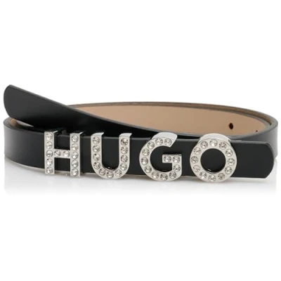Afbeelding van HUGO Zulas Riem, Dames, Maat: 95, Black one