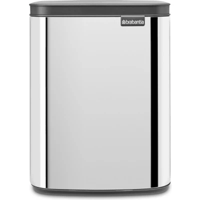 Afbeelding van Brabantia Bo Waste Bin, 7L Brilliant Steel