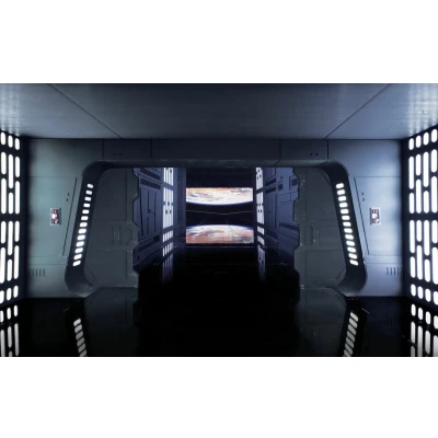 Afbeelding van Komar Vliesbehang star Wars Death Floor (1 stuk)