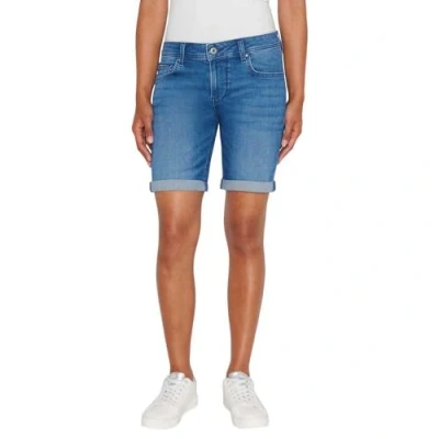 Afbeelding van Pepe Jeans SLIM Short Jeansshort, Dames, Maat: 25, Denim