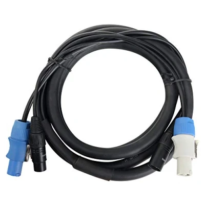 Afbeelding van Pronomic Stage PPD 2.5 hybride kabel powerplug/DMX, m