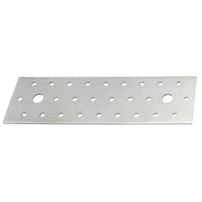 Afbeelding van Alberts 48 gaats geperforeerde plaat 200 x 60 mm, sendzimir verzinkt, duplex gecoat, onbehandeld staal