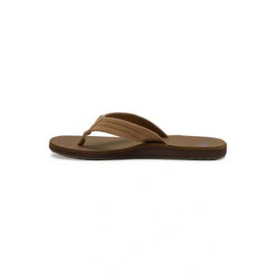 Afbeelding van Quiksilver Carver CORE Teensandalen tan, Heren, Maat: 42, Tan Veloursleer