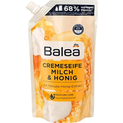 Afbeelding van Balea Vloeibare Zeep Melk &amp; Honing Navulverpakking, 1 x 500 ml