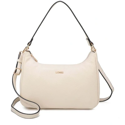 Afbeelding van L.CREDI Schoudertas Polly Hobo Bag Creme Crème