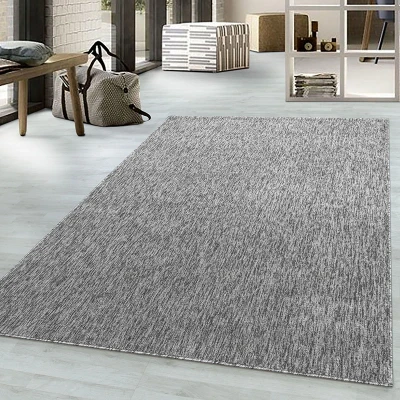 Afbeelding van Laagpolig vloerkleed Nani Lichtgrijs 280x370cm Adana Carpets