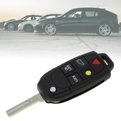 Afbeelding van 5 Knoppen Auto Sleutelhanger Case Shell Vervanging Flip Vouwen Afstandsbediening Cover Autosleutel Accessoires Fit voor VOLVO S60 S80 V70 XC90