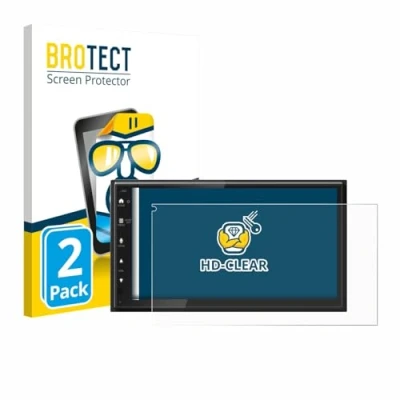 Afbeelding van BROTECT Screenprotector voor Kenwood DMX6523DABS Folie Beschermfolie transparant (2 Stuks)