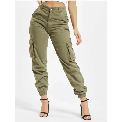 Afbeelding van DEF RUBY Cargobroek, Dames, Maat: Medium, Olive