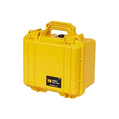 Afbeelding van Peli™ Case 1300 Koffer Klein geel met schuim