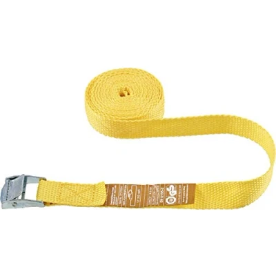 Afbeelding van Connex Spanband eendelig 3,5 m x 25 mm 250 kg maximale belastbaarheid met klemslot, zonder haken van polypropyleen/spanband/ladingbeveiliging/ratelgordel / DY270554