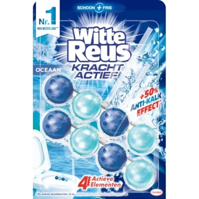 Afbeelding van Witte Reus Toiletblok kracht actief oceaan boost 100 g