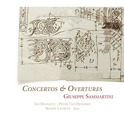 Afbeelding van Benoît Laurent, Les Muffatti, Peter Van Heyghen Sammartini: Concertos &amp; Overtures (CD)