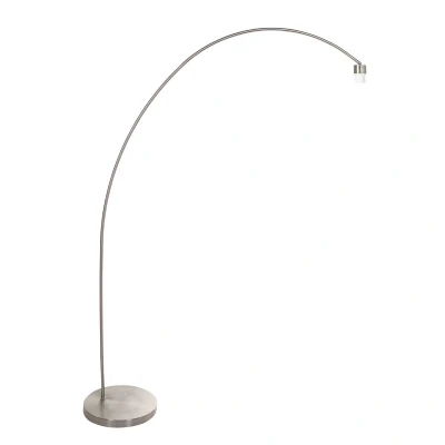 Afbeelding van Mexlite Solva vloerlamp E27 (grote fitting) staal