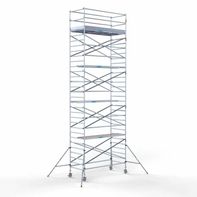 Afbeelding van Professionele rolsteiger 135x305x10.20m werkhoogte