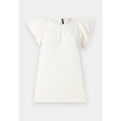 Afbeelding van Vero Moda Vmbella Tshirt basic, Dames, Maat: XS, Snow white