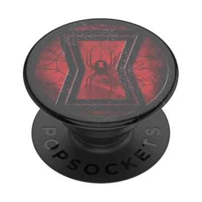 Afbeelding van ​​​​​PopSockets Phone Grip met uitbreidende kickstand, PopOut, Marvel Black Widow