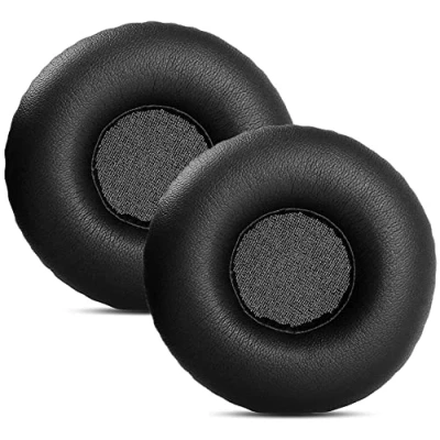 Afbeelding van Professionele Vervangende Oorkussens Kussens Compatibel met Plantronics Blackwire 5220 5210 C5210 Hoofdtelefoon Zachter Eiwit Leer/Geheugenschuim