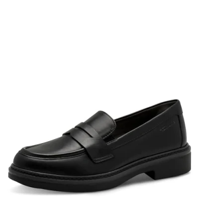 Afbeelding van TAMARIS Comfort Comfortabele damesslipper, Zwart nappa, 38 EU, EU