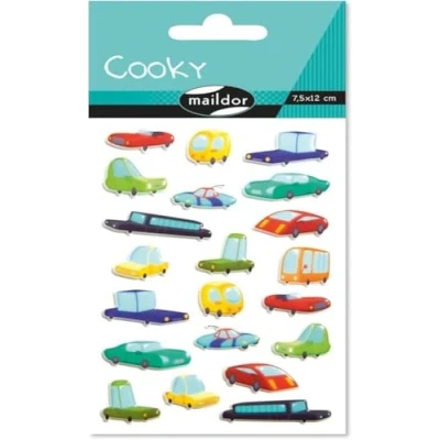 Afbeelding van COOKY 3D STICKERS AUTO&#039;S