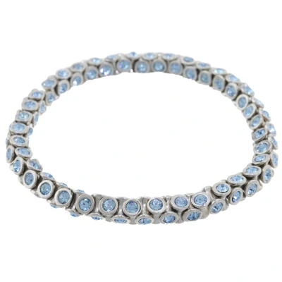 Afbeelding van Behave Elastische armband met blauwe steentjes