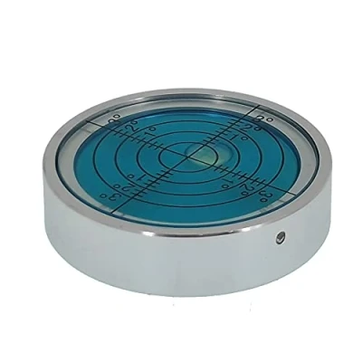 Afbeelding van umei Universele aluminiumlegering niveau hoge precisie horizontale bubble cardanniveau bellenband horizontaal (40 x 10 mm) (blauw)