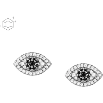 Afbeelding van Fossil Earring Oorbellen silvercoloured, Dames, Maat: One Size, Silver coloured