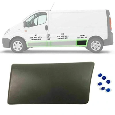 Afbeelding van Sierlijst achterkant links compatibel voor Trafic II, Vivaro A, Primastar 2001 2013 OE: 8200326365, 8200036099, 93852551, 91165350