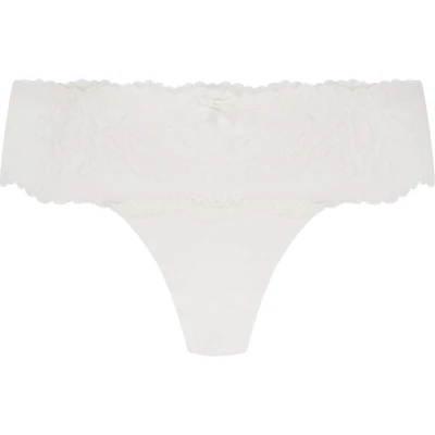 Afbeelding van Hunkemöller Dames Lingerie Boxerstring Florence Wit maat XS