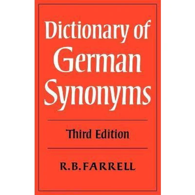 Afbeelding van Dictionary of German Synonyms