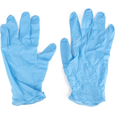 Afbeelding van Benson Wegwerp Handschoenen Nitril Medium M 100 stuks Blauw Poedervrij Wegwerphandschoenen