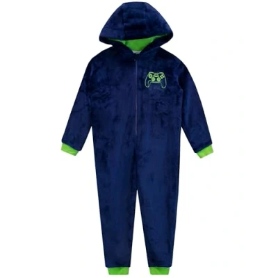 Afbeelding van Harry Bear Jongens Onesie Gamen Blauw 146